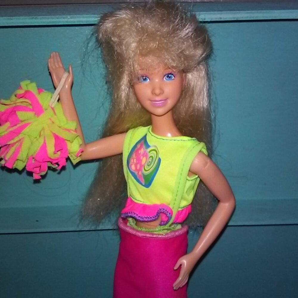 Barbie Doll Jazzie Cheerleader Fashion 80s
